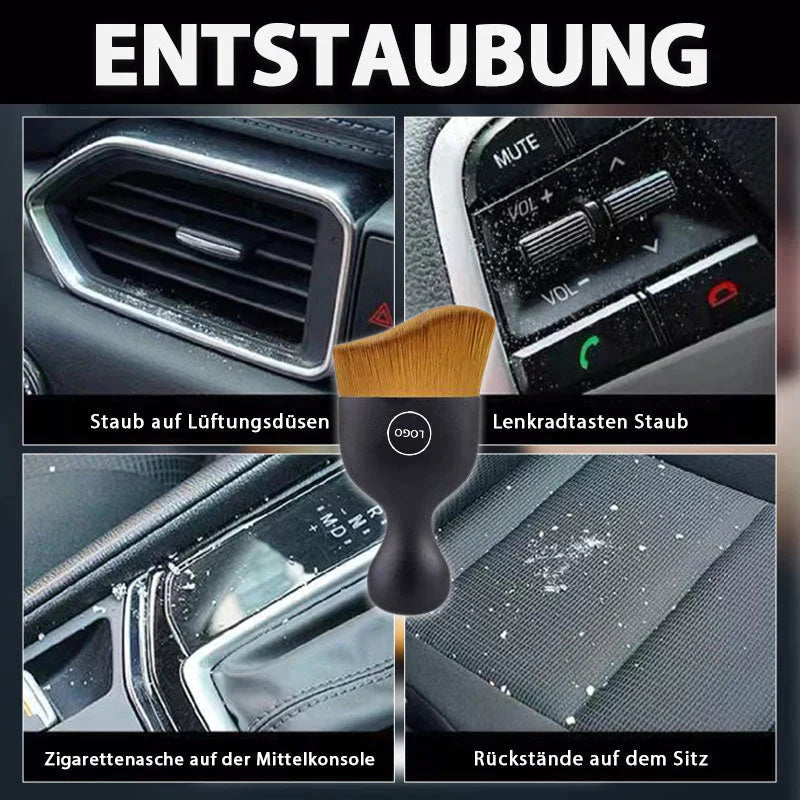Weiche Bürste zur Staubentfernung im Autoinnenraum